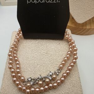 Paparazzi Blush Pearl Bracelet (146)
